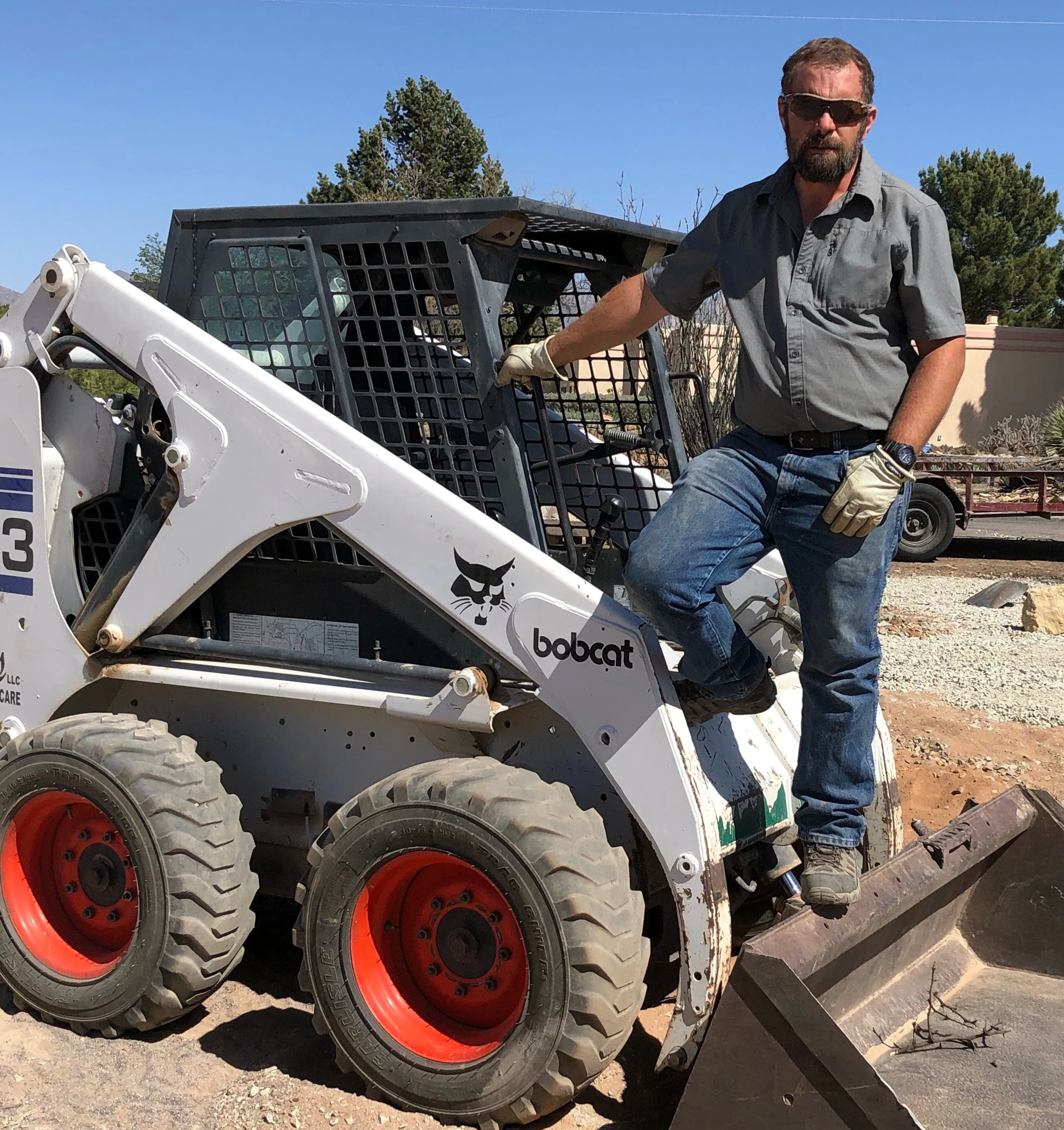 Brainard's Greenscapes landscape project in Las Cruces